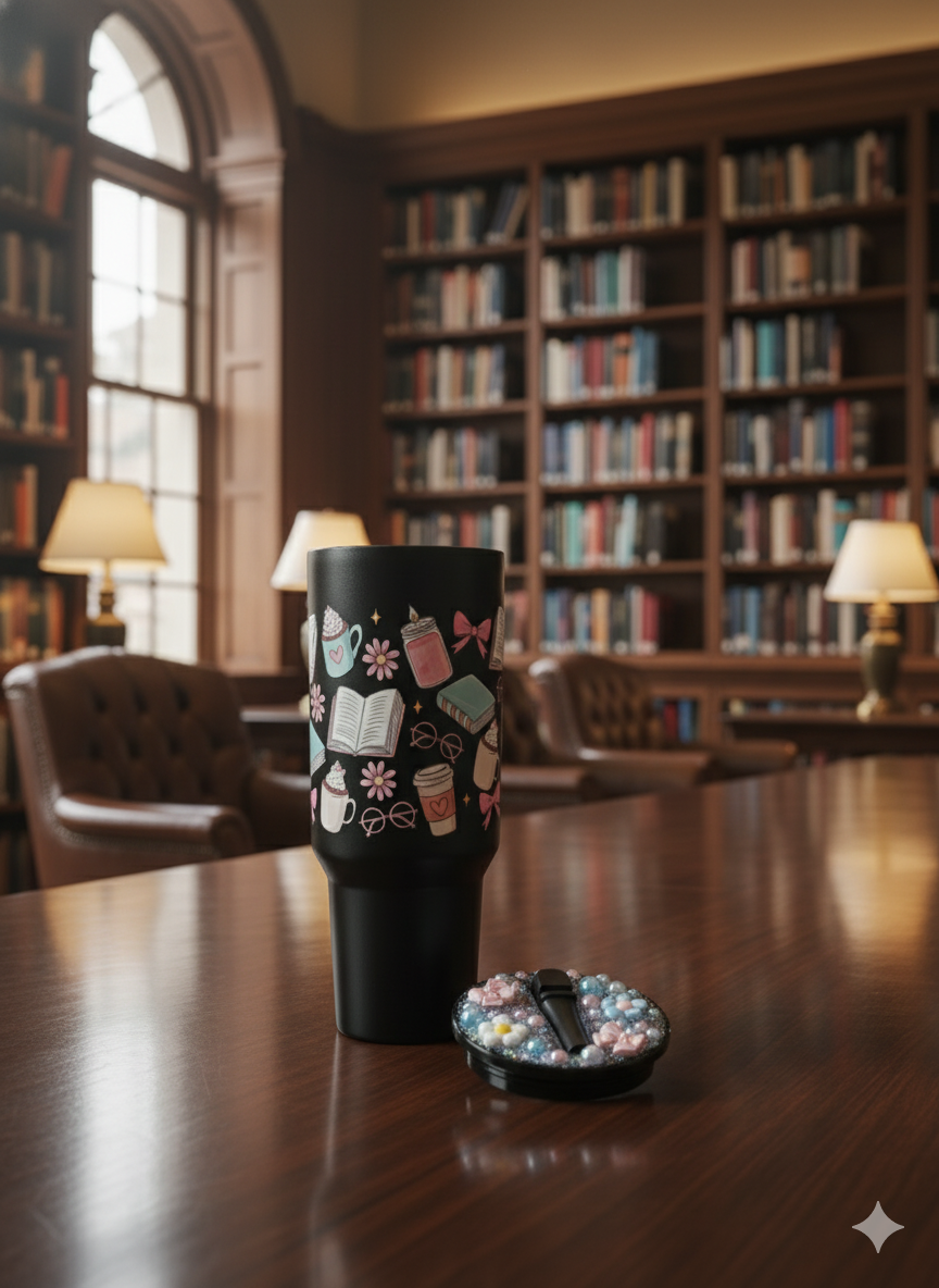 Bookish cup