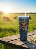 Custom snowglobe tumbler